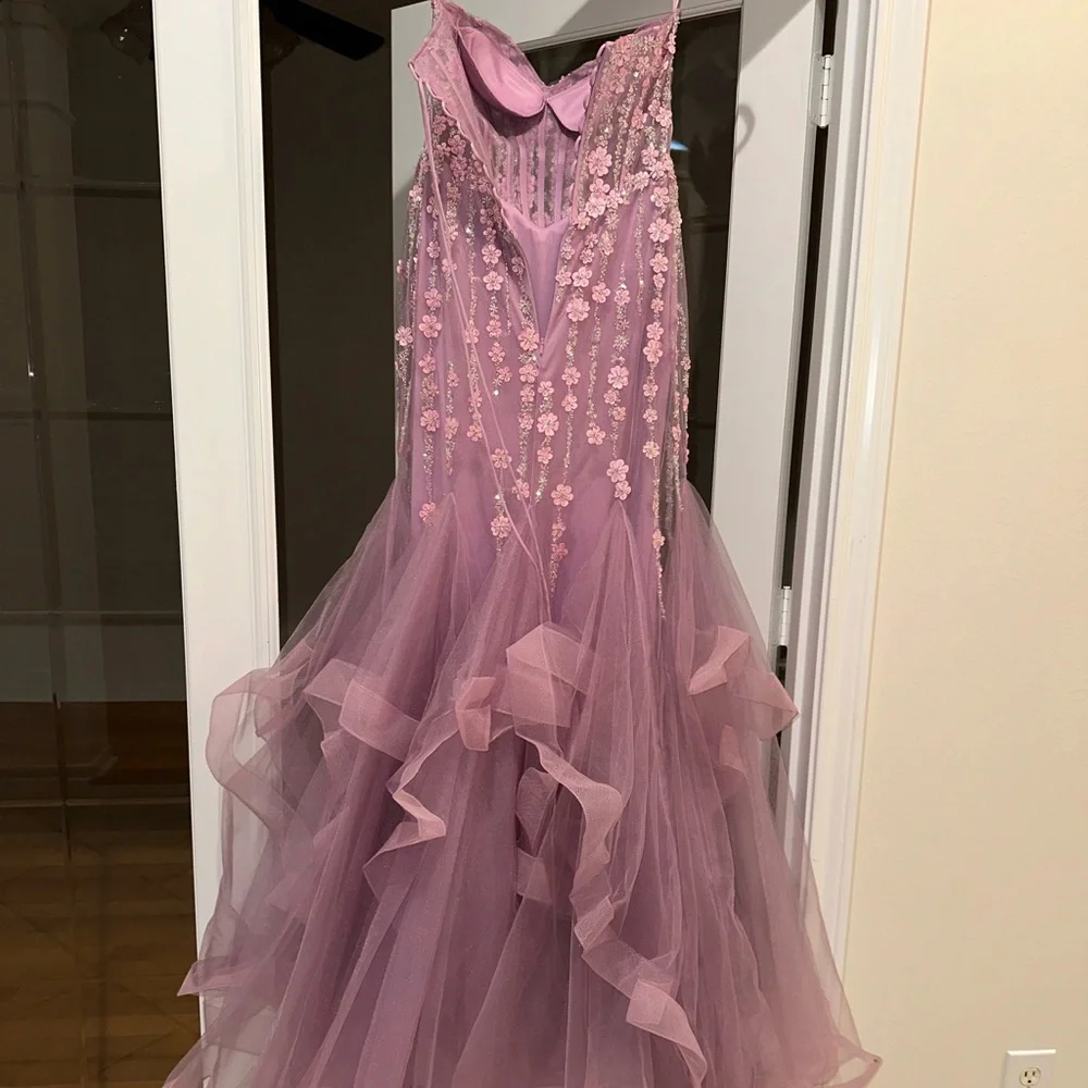 Prom Dress Mermaid Gown - Picture 4 of 8